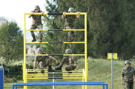 Logistici zvítězili na mezinárodní soutěži hlídek logistických útvarů ve Slovinsku
