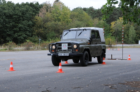 Ze soutěže kategorie UAZ