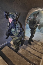 Znojemské podzemí místem výcviku aktivní zálohy 