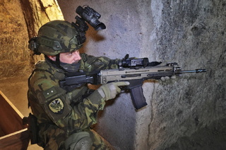 Znojemské podzemí místem výcviku aktivní zálohy 