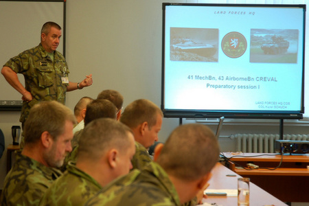 CREVAL 2013: Jednotky musí prokázat připravenost k vedení bojových operací