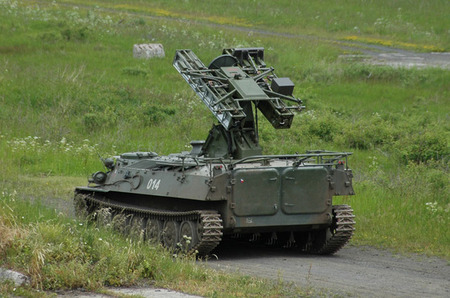Protiletadlový raketový komplet Strela 10