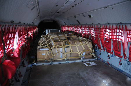 CASA C-295M - přepravní prostor