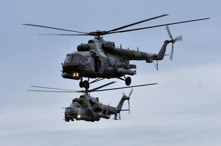Vrtulníky Mi-17/171š a Mi-24