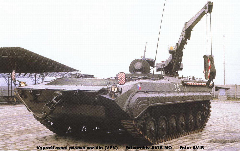 Vyprošťovací pásové vozidlo (VPV)