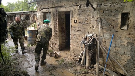 Dobrovolníci z Aktivní zálohy odstraňovali následky povodní