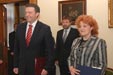 Vlasta Parkanová a Jaroslav Baška při podpisu Memoranda 25. 4. 2008 1