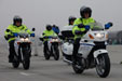 Motocyklisté Městské policie Praha