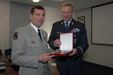 From reception at the General Staff