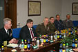 Delegace z Norfolku na GŠ AČR