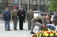 Zástupci Českého svazu bojovníků za svobodu a Československé obce legionářské.