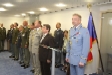 NMO Padělek, NGŠ gen. Picek a další představitelé MO při zahájení slavnostního aktu