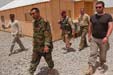 Poslanci PČR na základně Afghánské národní armády