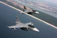 Letouny JAS-39 Gripen nad Kurskou kosou