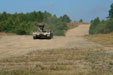 Jízda s mostním tankem ve VVP Libavá
