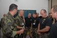 S kolegy ze slovenské Vojenské policie