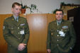 Pplk. Podoba (vlevo) a nprap. Volný během odborné stáže na GŠ AČR 1