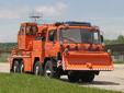 Bulldozer unit attached to TATRA-815 crane truck - 2