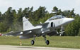 Start letounu JAS 39 Gripen švédských vzdušných sil
