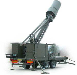 Erecting the Antenna Head